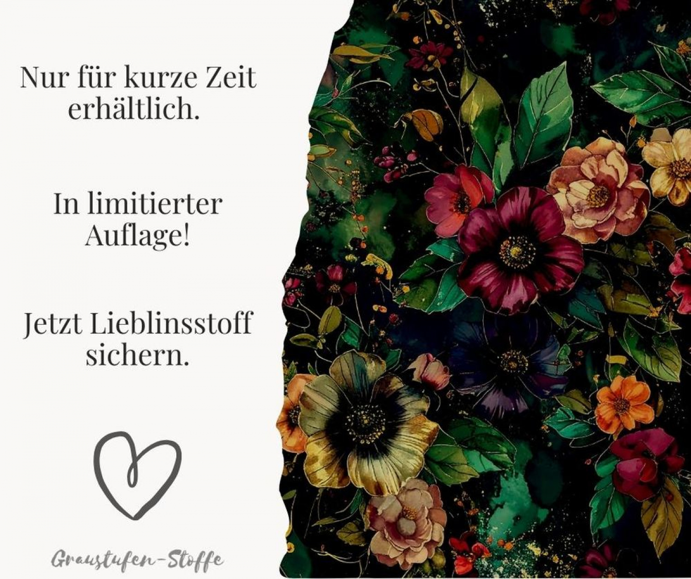 "Swannis Kollektion": With Love I Modal French Terry I mit Überbreite